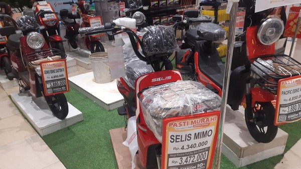 Transmart Full Day Sale, Sepeda Listrik Didiskon Jutaan Rupiahv